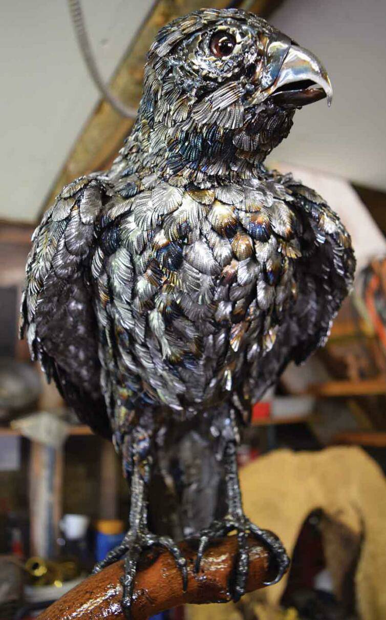 全球钣金新闻-金属制造狂:焊工制作动物的金属钣金-长沙兴辉虚拟现实应用有限公司 全球钣金新闻-金属制造狂:焊工制作动物的金属钣金-长沙兴辉虚拟现实应用有限公司